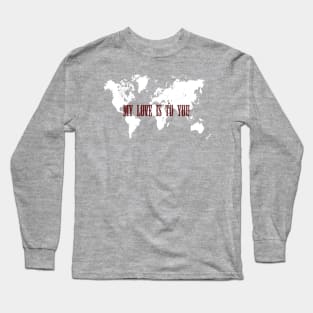 Sympathy with our world Long Sleeve T-Shirt